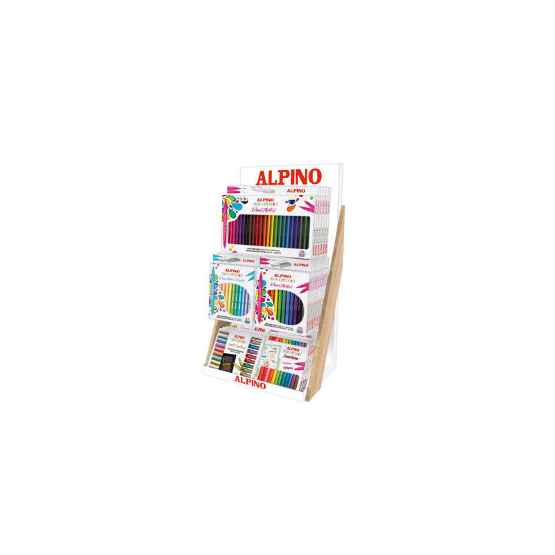 EXPOSITOR SOBREMESA ALPINO MADERA COLOR EXPERIENCE