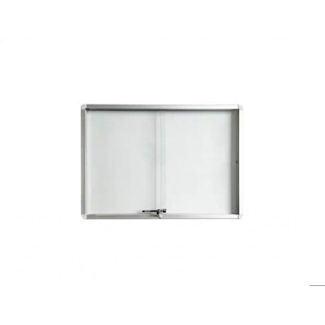 VITRINA DE ANUNCIO ROCADA LACADA MAGENTICA PUERTA CORREDERA 18XA4