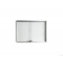 VITRINA DE ANUNCIO ROCADA LACADA MAGENTICA PUERTA CORREDERA 18XA4