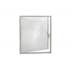 VITRINA DE ANUNCIO ROCADA PUERTA APERTURA HORIZONTAL LACADA MAGNETICA 24XA4