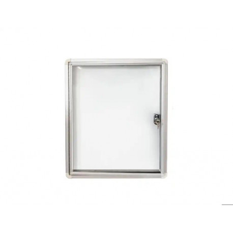 VITRINA DE ANUNCIO ROCADA PUERTA APERTURA VERTICAL LACADA MAGNETICA 4XA4