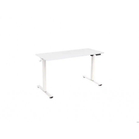MESA REGULABLE ROCADA E-TABLE ECO REGULABLE EN ALTURA ELECTRICA ESTRUCTURA METALICA BLANCO/BLANCO 12