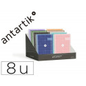 AGENDA ESCOLAR ANTARTIK 26-27 ESPIRAL ESSENTIALS DISEÑOS SURTIDOS BILINGUE 80G PAPEL FSC