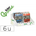 AGENDA ESCOLAR LIDERPAPEL 26-27 ESPIRAL MIX DISEÑOS SURTIDOS BILINGE 80G PAPEL FSC EXPOSITOR 6 UNID