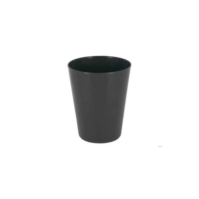 VASO POLIPROPILENO ARCHIVO 2000 REUTILIZABLE LIBRE BPA CAPACIDAD 330 ML COLOR GRIS ANTRACITA