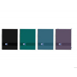 CUADERNO ESPIRAL OXFORD & YOU EUROPEANBOOK 0 TAPA EXTRADURA DIN A5+ 120 HOJAS LISO