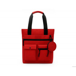 MOCHILA ANTARTIK BOLSO FLIP BAG CON ACOLCHADO PARA PORTATIL 15" BURDEOS 400X120X390 MM