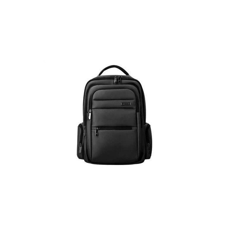 MOCHILA ANTARTIK VOLT 5 COMPARTIMENTOS COLOR NEGRO INTERIOR ROJO 450X180X330 MM