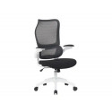 SILLA Q-CONNECT OFICINA CATANIA MALLA ALT MAX 1230 MM ANC 510 MM PROF 490 MM RUEDAS PREMIUM COLOR NE