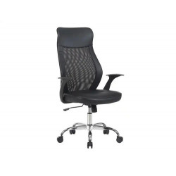 SILLA Q-CONNECT DIRECCION BERGAMO MALLA/SIMILPIEL ALT MAX 1210MM ANCH 520MM PROF 480MM RUEDAS PREMIU