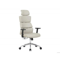 SILLA Q-CONNECT DIRECCION AUREA SIMILPIEL ALT MAX 1400 MM ANC 520 MM PROF 510 MM RUEDAS PREMIUM GRIS