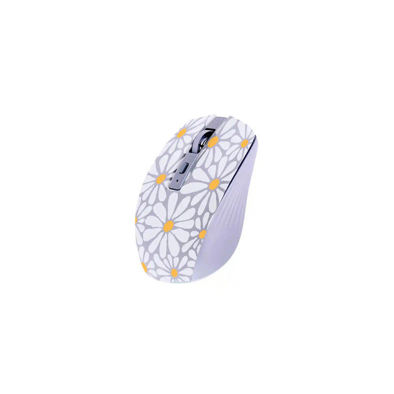 RATON TNB INALAMBRICO FLORES OPTICO 1600 DPI BLUETOOTH USB A