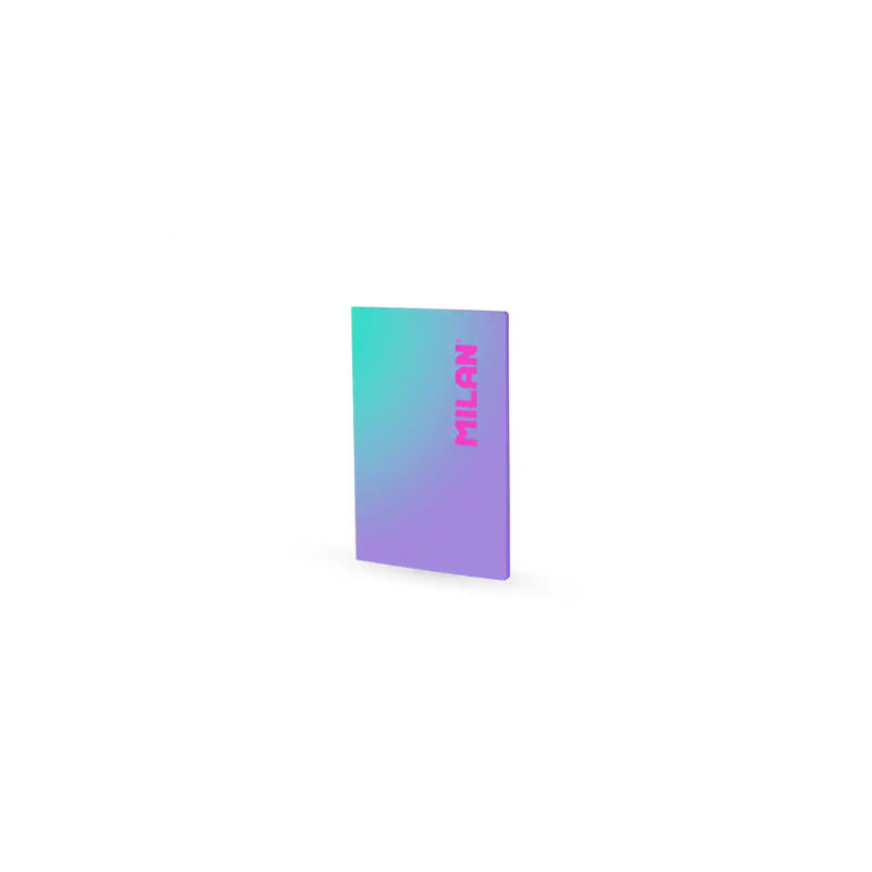 LIBRETA ENCOLADA MILAN COLECCION SUNSET DIN A4 48 HOJAS 95 GR CUADRICULA 5MM LILA