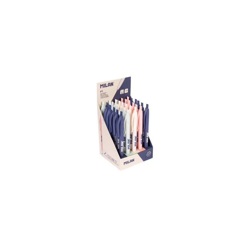 BOLIGRAFO MILAN P1 COLECCION 430 1MM TINTA AZUL