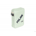 PLUMIER ESCOLAR MILAN 430 SINCE 1918 TRIPLE CREMALLERA CON ACCESORIOS COLOR VERDE 200X75X135 MM