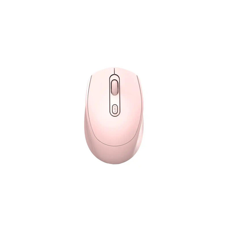 RATON Q-CONNECT OPTICO INALAMBRICO DPI 800/1200/1600 RECEPTOR USB 2,4 GHZ ROSA