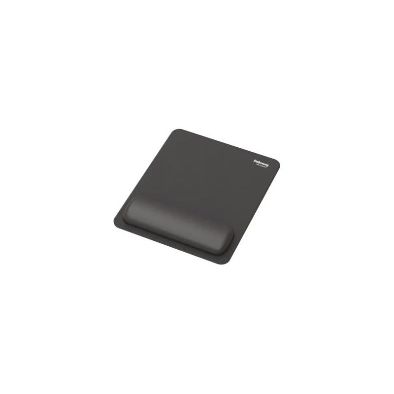 ALFOMBRILLA PARA RATON FELLOWES CON REPOSAMUÑECAS BREYTA NEGRO 250X210X25 MM