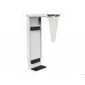 SOPORTE PARA CPU FELLOWES PARA USO DEBAJO MESA COLOR BLANCO
