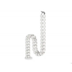 ORGANIZADOR DE CABLES FELLOWES EXTENSIBLE PARA ESCRITORIO LONGITUD 1,3 M COLOR BLANCO