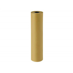 PAPEL KRAFT LIDERPAPEL MARRON BOBINA ANCHO 62 CM LONGITUD 161 M GRAMAJE 70 G PESO 7 KG