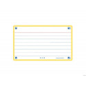 FICHA DE REVISION OXFORD FLASHCARDS 2.0 75X125 MM 250 G RAYADO HORIZONTAL COLOR AMARILLO PAQUETE DE 