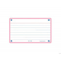 FICHA DE REVISION OXFORD FLASHCARDS 2.0 75X125 MM 250 G RAYADO HORIZONTAL COLOR ROSA PAQUETE DE 30 U