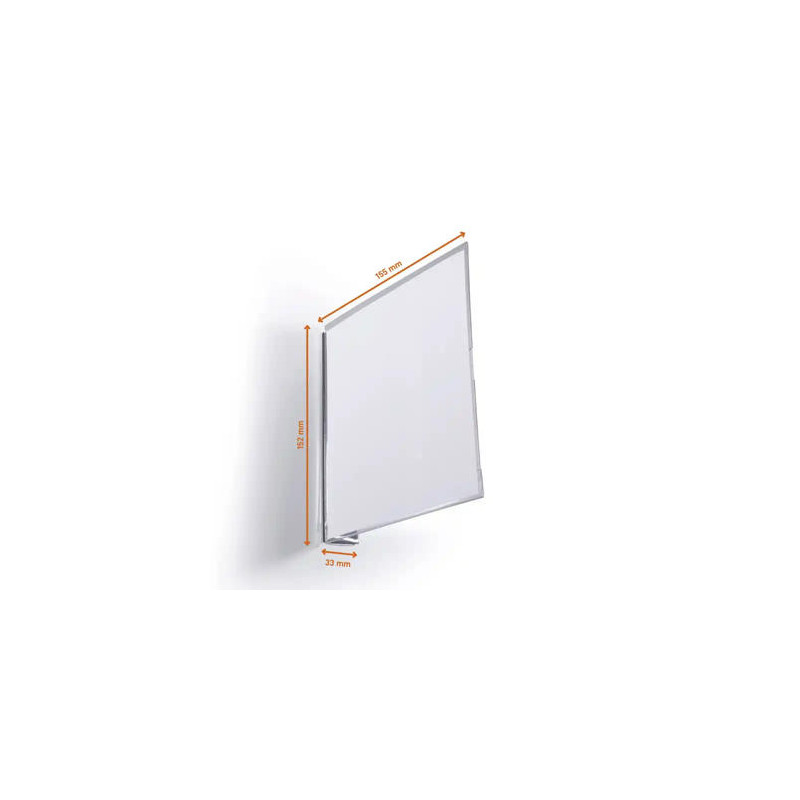 SENAL DE PASILLO MAGNETICA DURABLE 149X149 MM PACK DE 10 UNIDADES