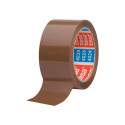 CINTA ADHESIVA TESA POLIPROPILENO MARRON 66 M X 50 MM PARA EMBALAJE BAJO RUIDO