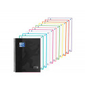CUADERNO ESPIRAL OXFORD EUROPEANBOOK 10 TAPA EXTRADURA DIN A4 200 HOJAS CUADRO 5 MM COLOR NEGRO