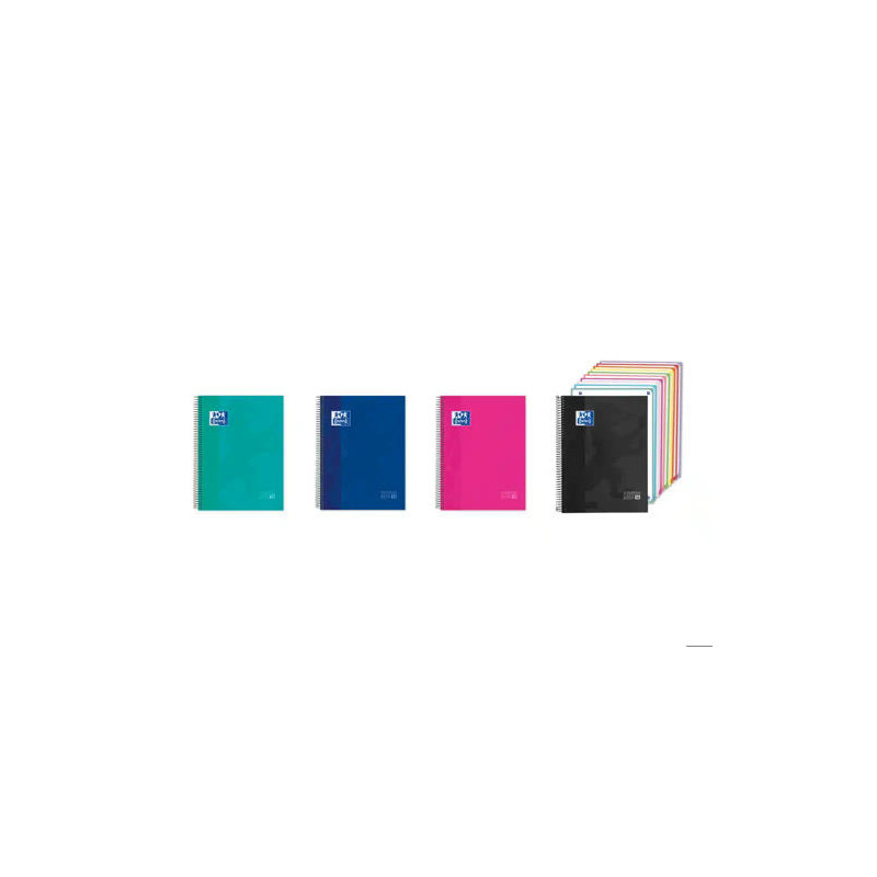 CUADERNO ESPIRAL OXFORD EUROPEANBOOK 10 TAPA EXTRADURA DIN A4 200 HOJAS HORIZONTAL