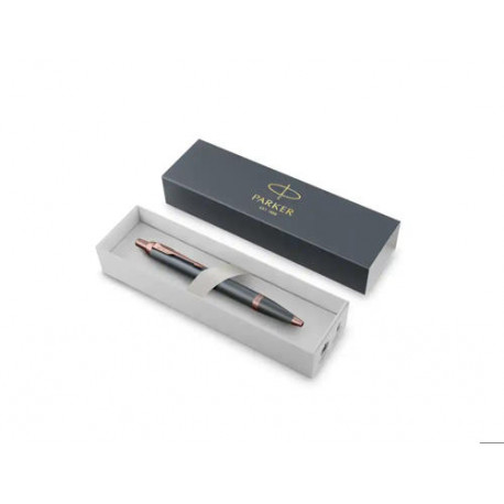 BOLIGRAFO PARKER IM RITUALS TURQUESA PIZARRA/COBRE