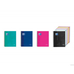 CUADERNO ESPIRAL OXFORD EUROPEANBOOK 10 TAPA EXTRADURA DIN A4 200 HOJAS HORIZONTAL