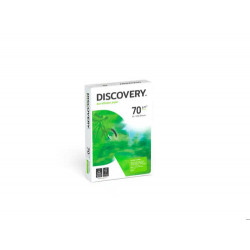 PAPEL FOTOCOPIADORA DISCOVERY DIN A4 70 GRAMOS PAPEL MULTIUSO INK-JET Y LASER PAQUETE DE 500 HOJAS