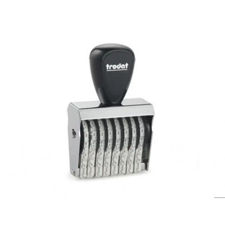 NUMERADOR TRODAT ENTINTAJE MANUAL CON 8 BANDAS 5 MM