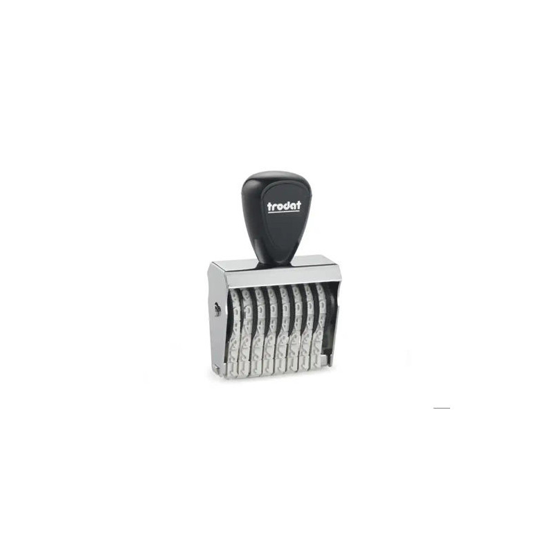 NUMERADOR TRODAT ENTINTAJE MANUAL CON 8 BANDAS 5 MM