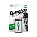 PILA ENERGIZER RECARGABLE POWER PLUS 9V BLISTER DE 1 UNIDAD