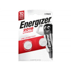 PILA ENERGIZER LITIO BOTON 2016 BLISTER DE 2 UNIDADES