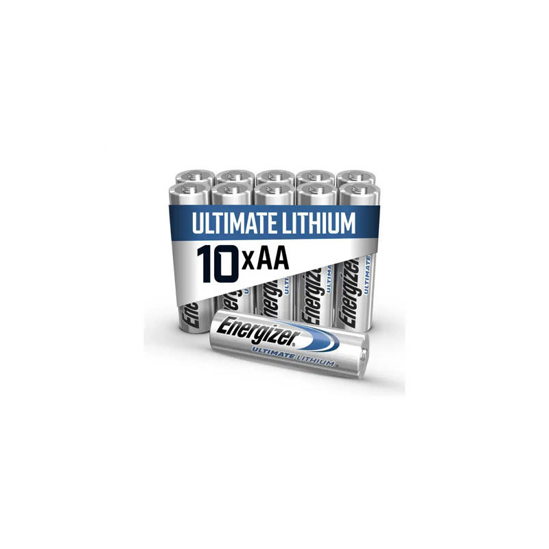 PILA ENERGIZER LITIO ULTIMATE AA BLISTER DE 10 UNIDADES