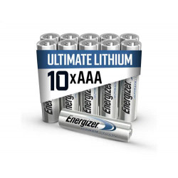PILA ENERGIZER LITIO ULTIMATE AAA BLISTER DE 10 UNIDADES