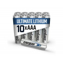 PILA ENERGIZER LITIO ULTIMATE AAA BLISTER DE 10 UNIDADES