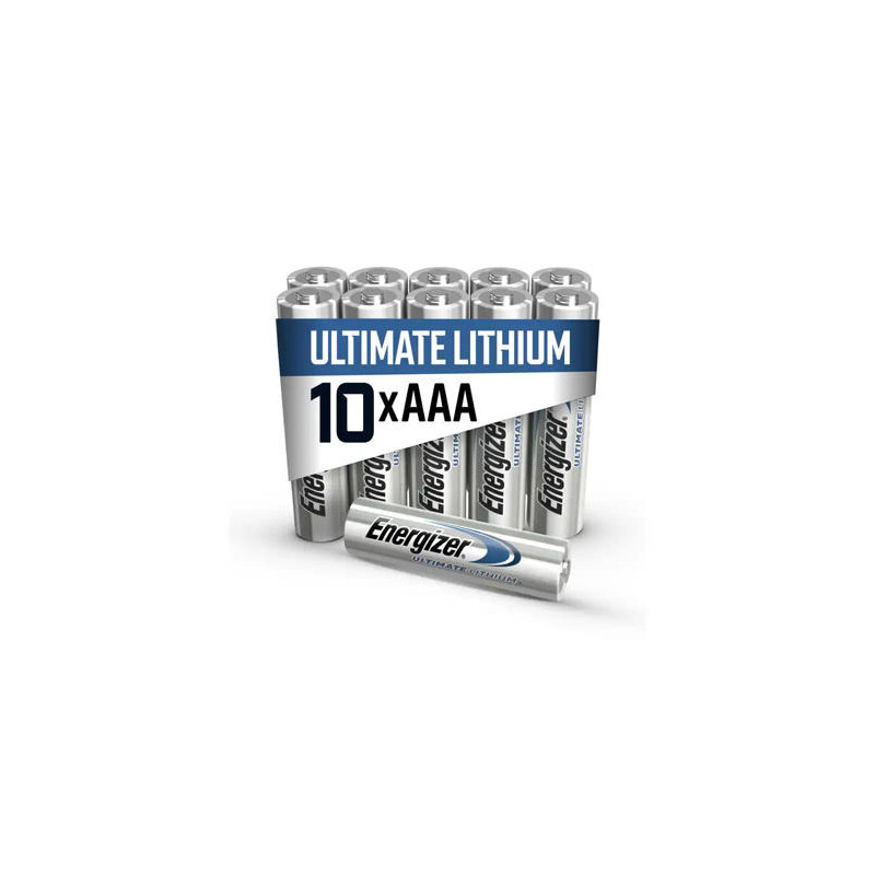 PILA ENERGIZER LITIO ULTIMATE AAA BLISTER DE 10 UNIDADES