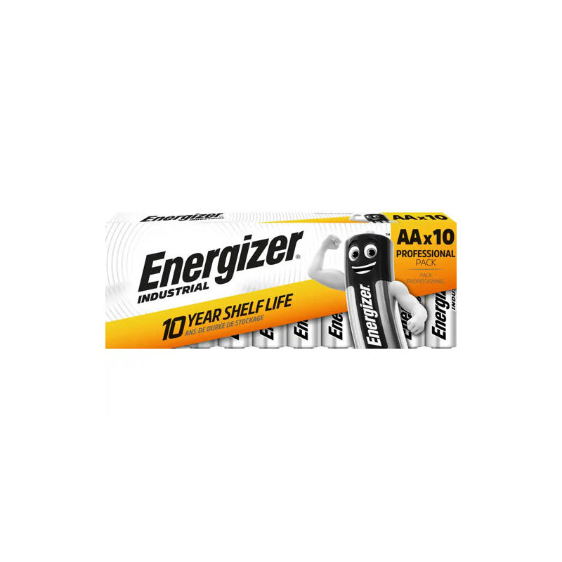PILA ENERGIZER LITIO INDUSTRIAL AA BLISTER DE 10 UNIDADES