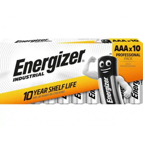 PILA ENERGIZER LITIO INDUSTRIAL AAA BLISTER DE 10 UNIDADES