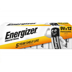 PILA ENERGIZER ALCALINA 9V BLISTER DE 12 UNIDADES