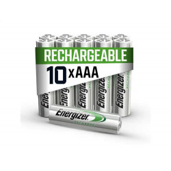 PILA ENERGIZER RECARGABLE POWER PLUS AAA BLISTER DE 10 UNIDADES