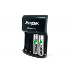 CARGADOR DE PILAS RECARGABLES ENERGIZER USB INCLUYE 4 PILAS AA 1300 MAH