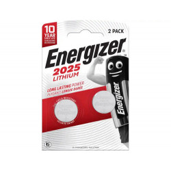 PILA ENERGIZER LITIO BOTON 2025 BLISTER DE 2 UNIDADES