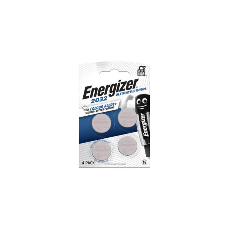 PILA ENERGIZER LITIO BOTON ULTIMATE 2032 BLISTER DE 4 UNIDADES