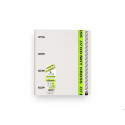 CARPETA CARCHIVO CARPEBLOCK 360 DO NOT CROSS A4 POLYFOAM 4 ANILLAS 35 MM CON RECAMBIO 100 H CUADRO 