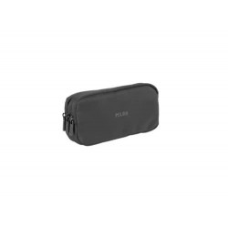 BOLSO ESCOLAR PORTATODO MILAN SHADOW TRES CREMALLERAS COLOR NEGRO 110X220X65 MM